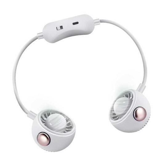 מאוורר צוואר גמיש ונטען עם שתי מהירויות