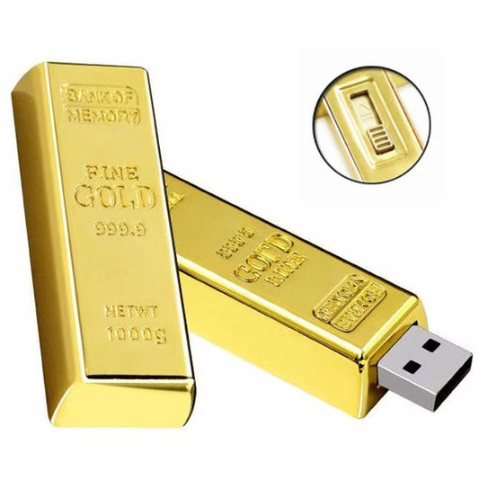 דיסק און קי 64GB בצורת מטיל זהב