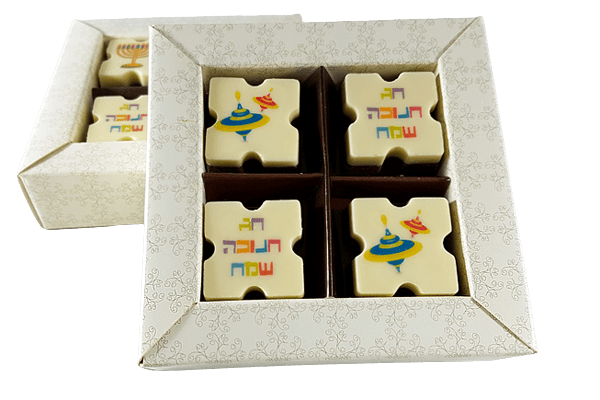 מארז 4 פרלינים מהודר