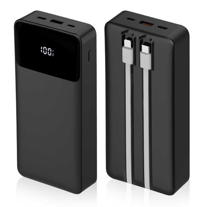 סוללות גיבוי ‏20,000mAh עם כבלים