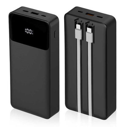 סוללות גיבוי ‏20,000mAh עם כבלים