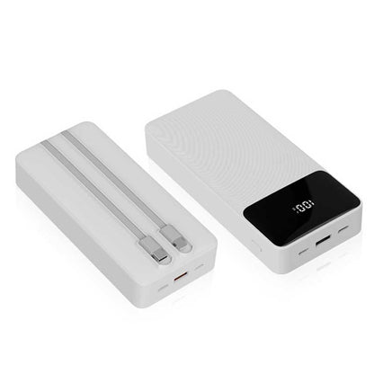 סוללות גיבוי ‏20,000mAh עם כבלים