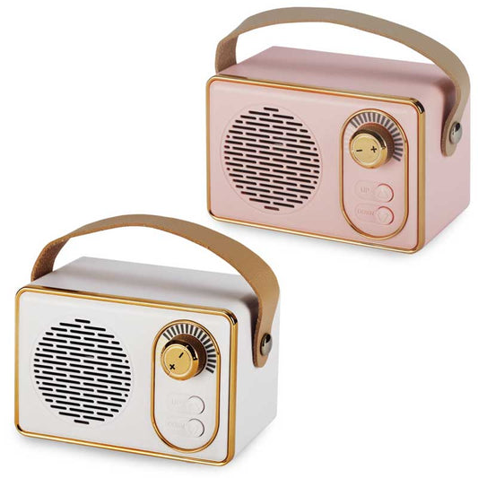 רמקול בלוטוס בעיצוב רטרו